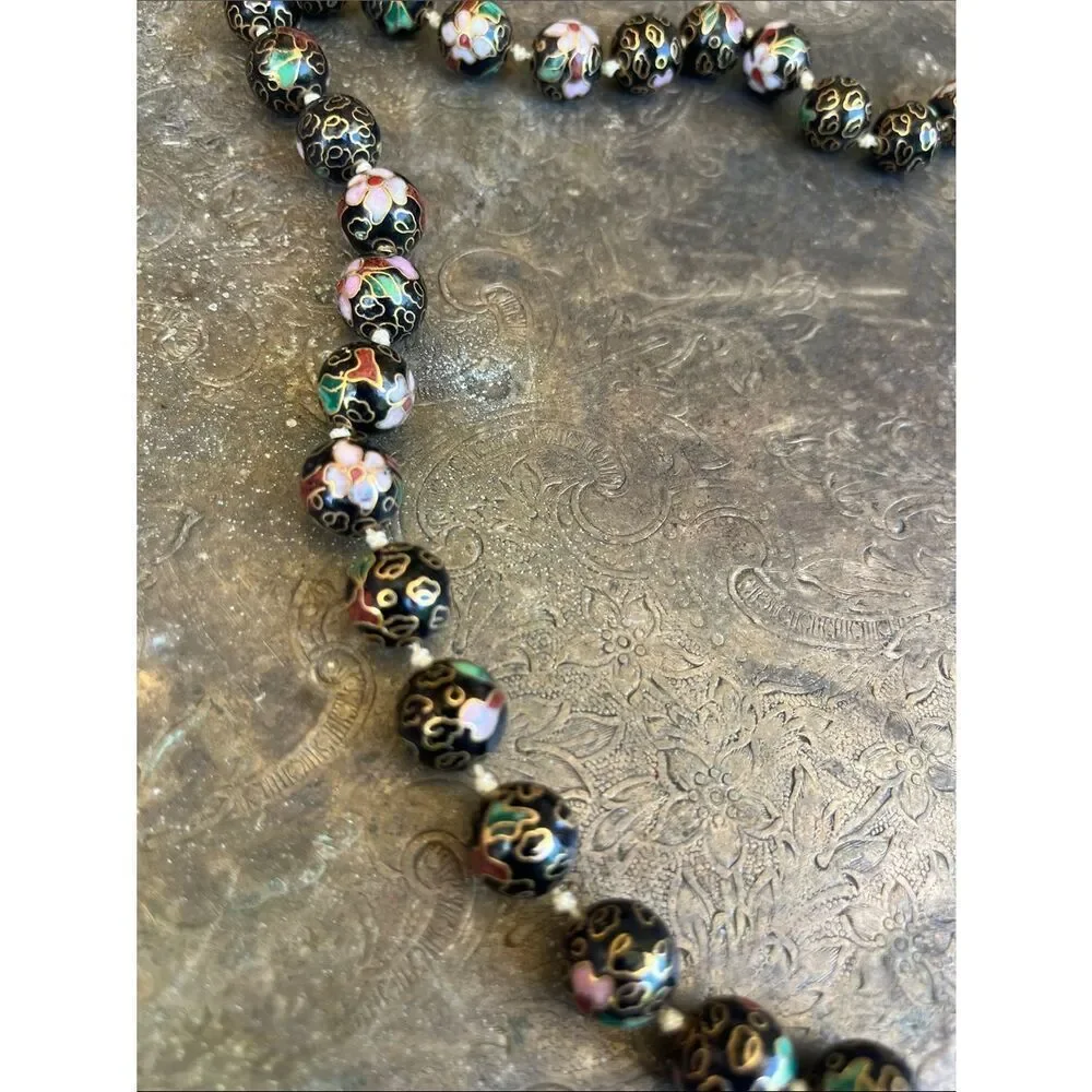 Chinese Cloisonné beads